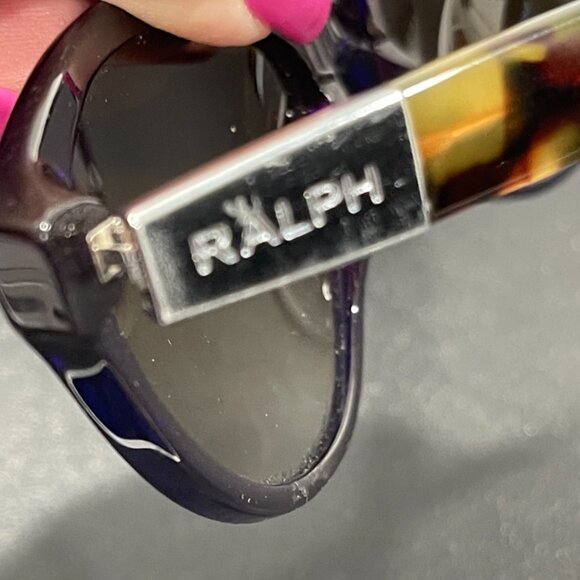 Ralph Lauren Polarized Sunglasses Cat Eye Havana Brown main image 5